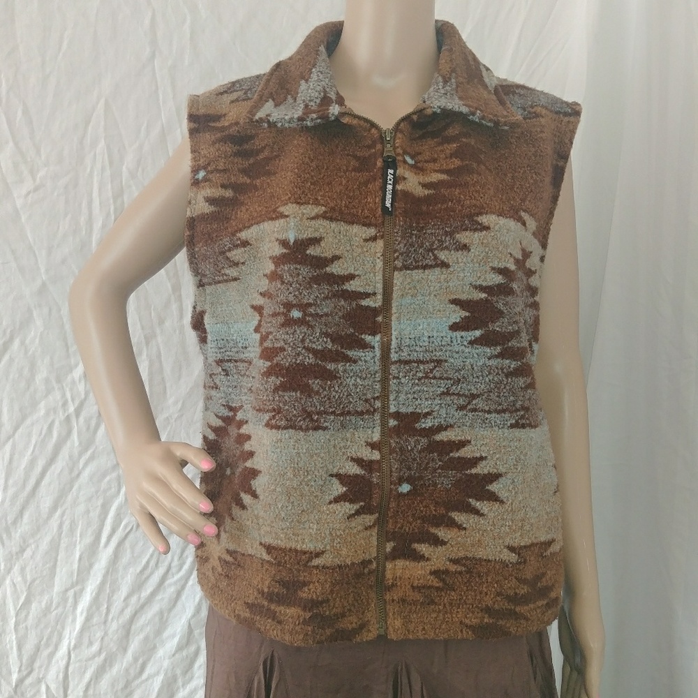 Black Mountain Outdoor fleece vest